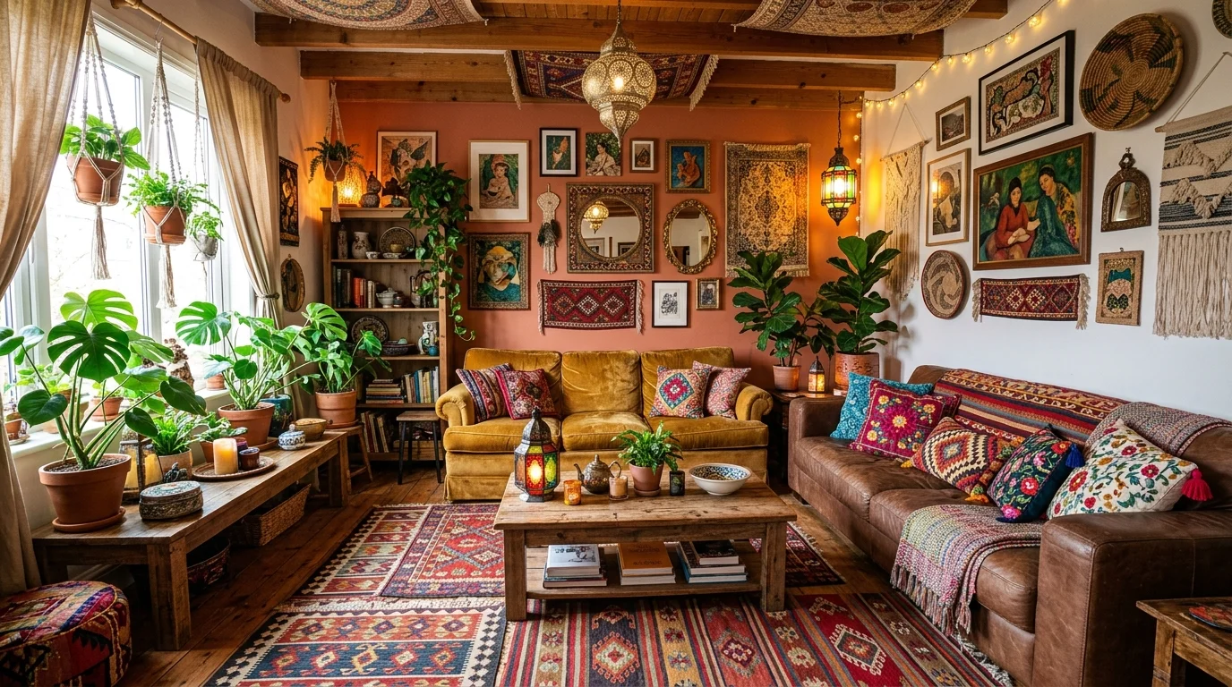 Relaxing Cozy Boho Living Room Ideas for Ultimate Comfort inspiration image 6