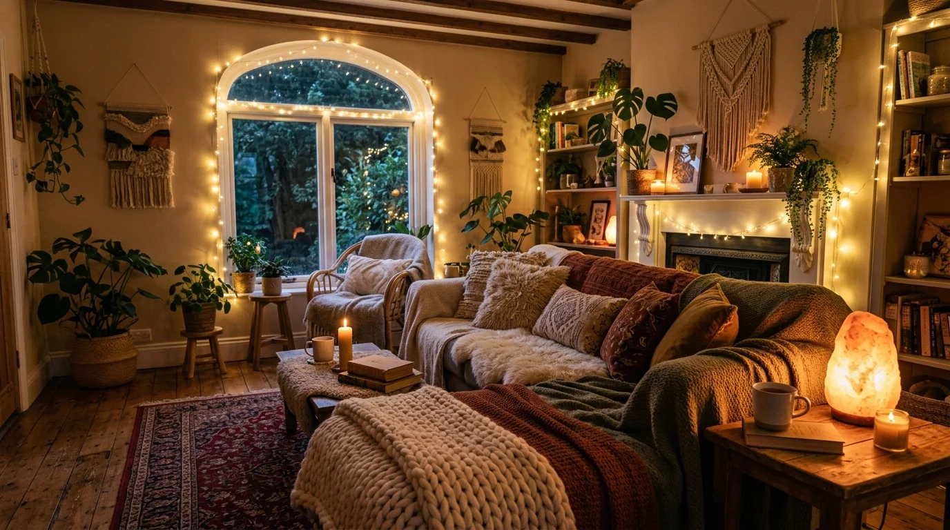 Relaxing Cozy Boho Living Room Ideas for Ultimate Comfort inspiration image 7