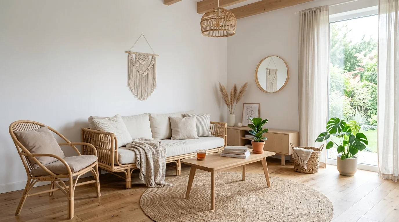 Relaxing Cozy Boho Living Room Ideas for Ultimate Comfort inspiration image 10