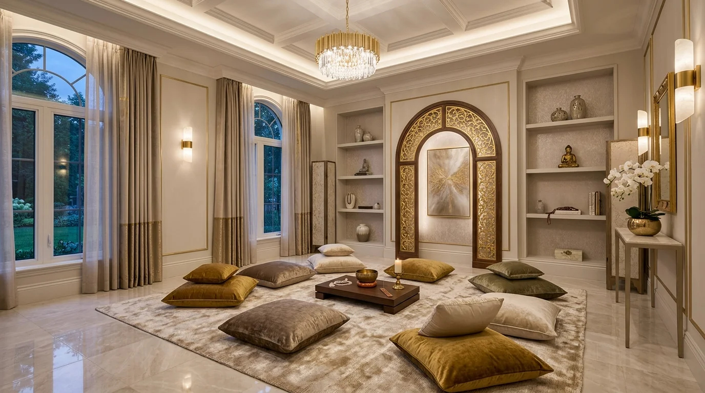 Serene Meditation Room Ideas for a Peaceful Personal Retreat inspiration image 11