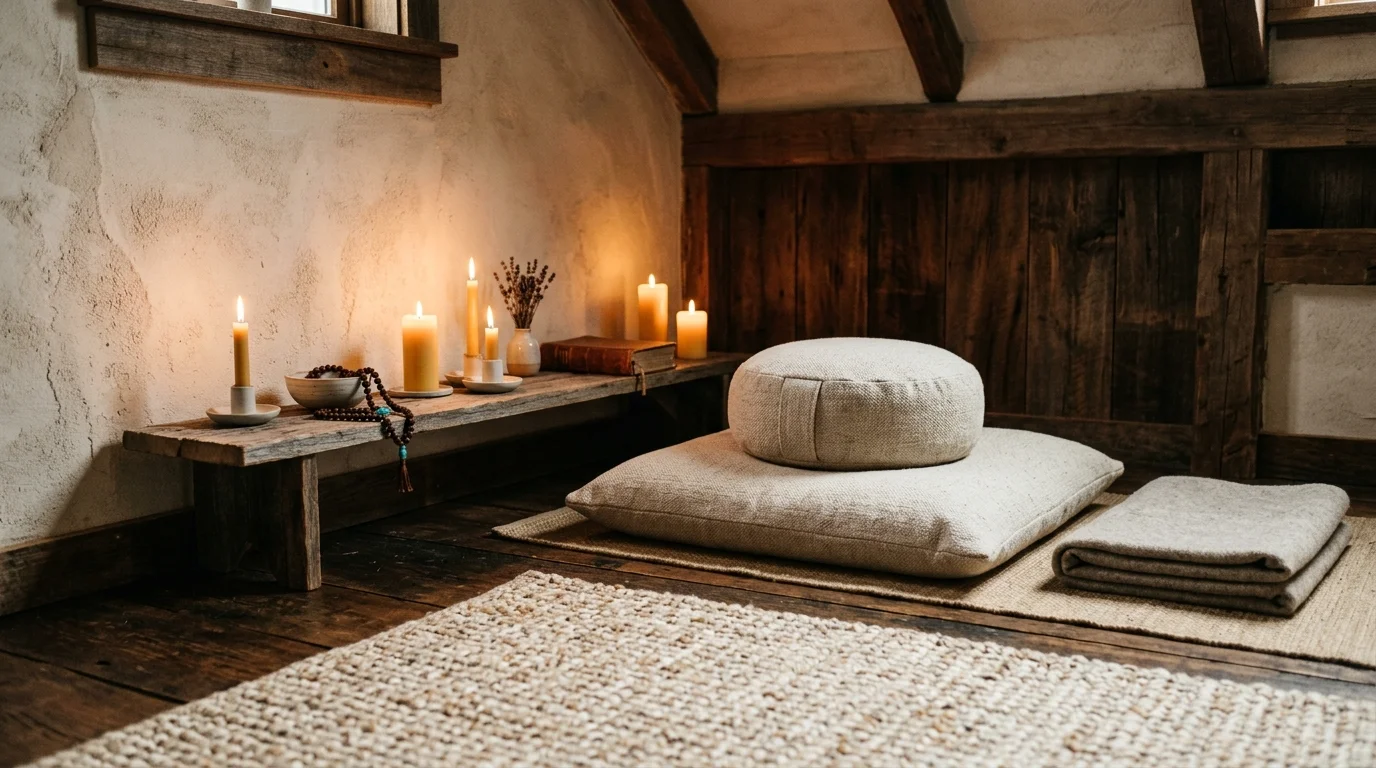 Serene Meditation Room Ideas for a Peaceful Personal Retreat inspiration image 12