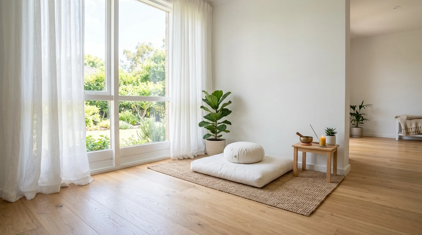 Serene Meditation Room Ideas for a Peaceful Personal Retreat inspiration image 13