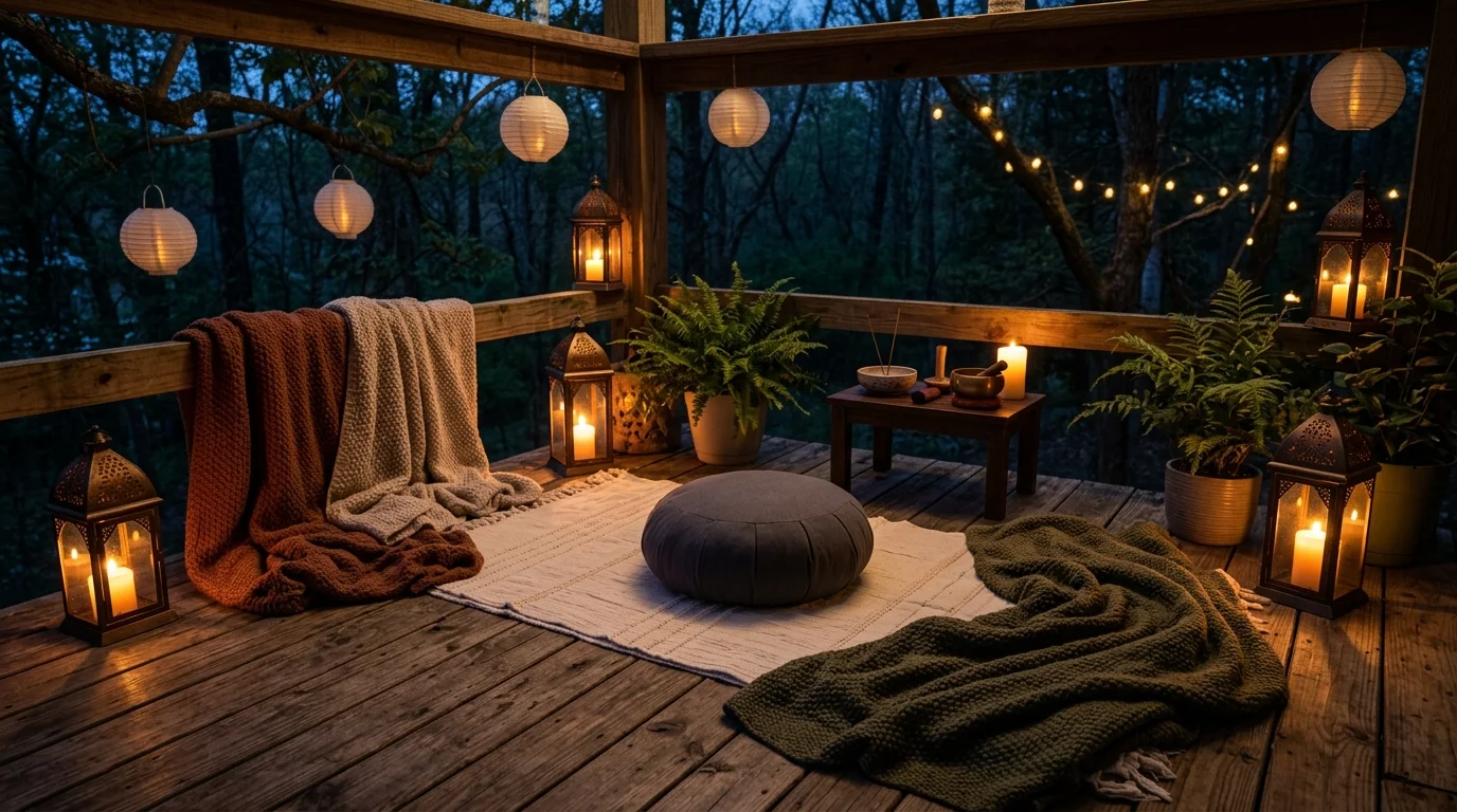 Serene Meditation Room Ideas for a Peaceful Personal Retreat inspiration image 15