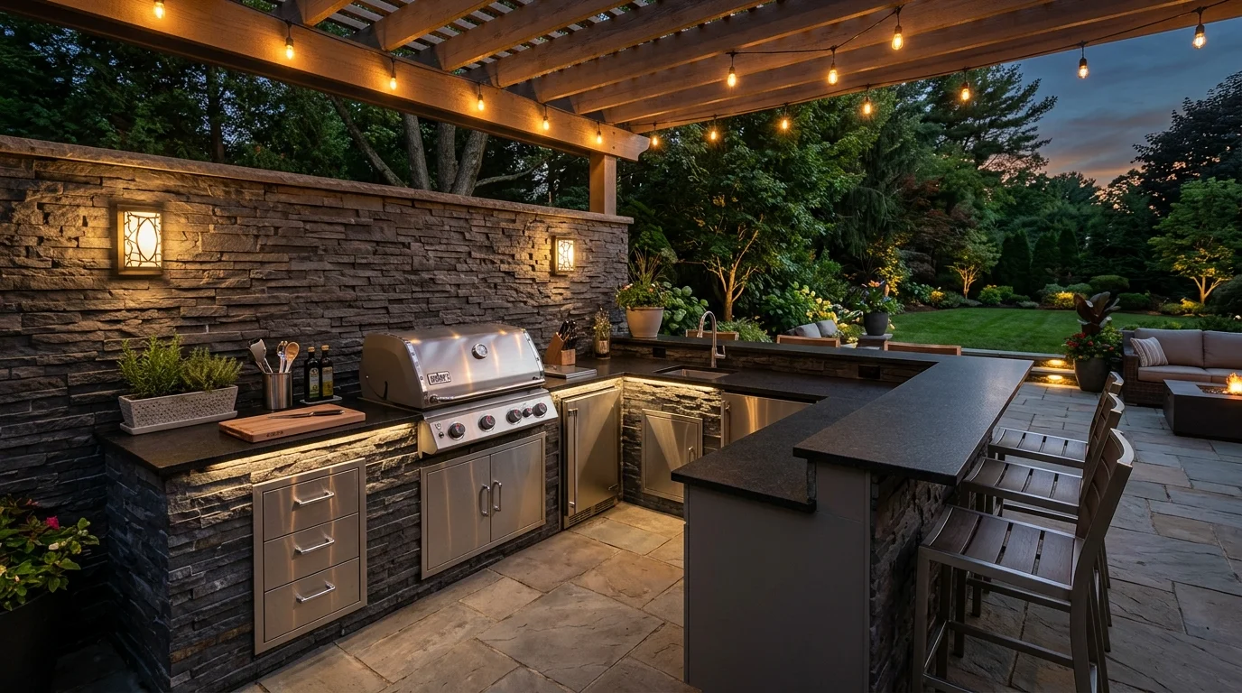 Sizzling Outdoor Kitchen Ideas for Backyard Culinary Adventures inspiration image 1