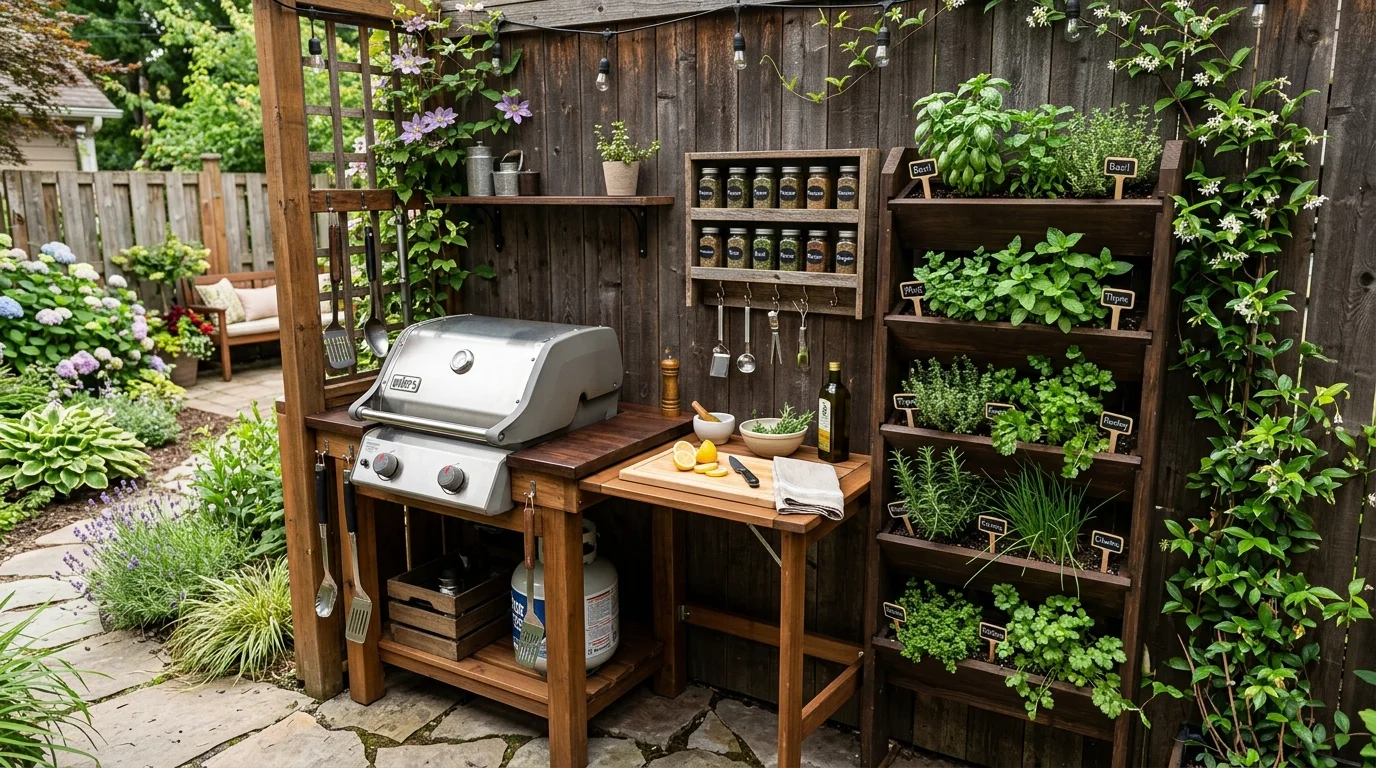 Sizzling Outdoor Kitchen Ideas for Backyard Culinary Adventures inspiration image 5