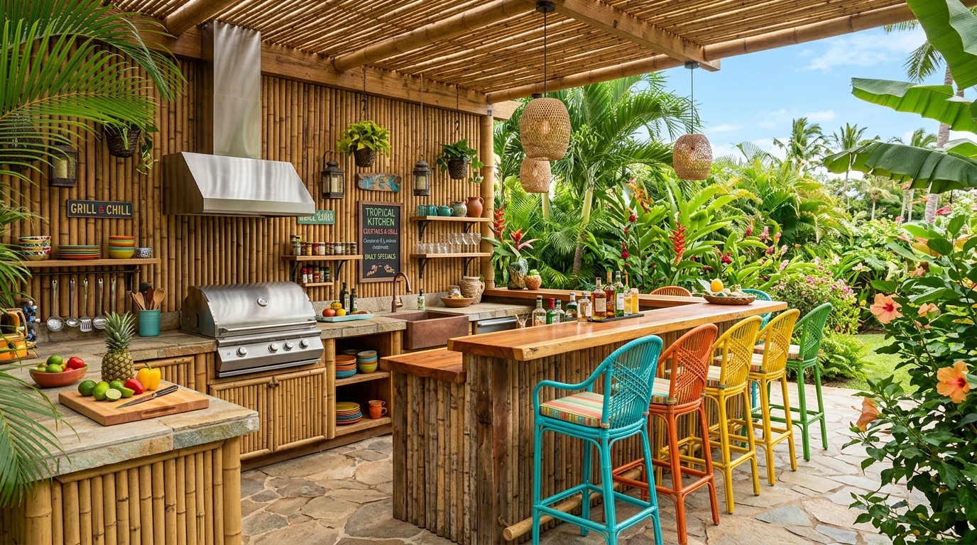 Sizzling Outdoor Kitchen Ideas for Backyard Culinary Adventures inspiration image 7