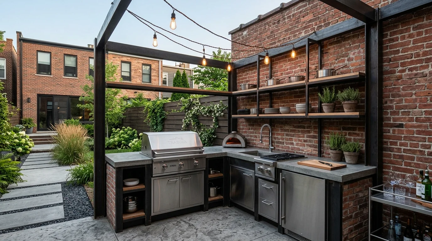 Sizzling Outdoor Kitchen Ideas for Backyard Culinary Adventures inspiration image 13