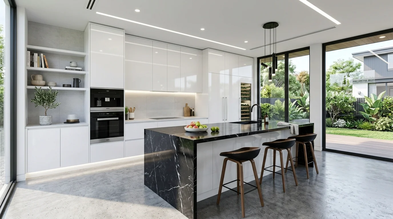 Sleek Modern Kitchen Design Ideas for a Contemporary Cookspace inspiration image 1