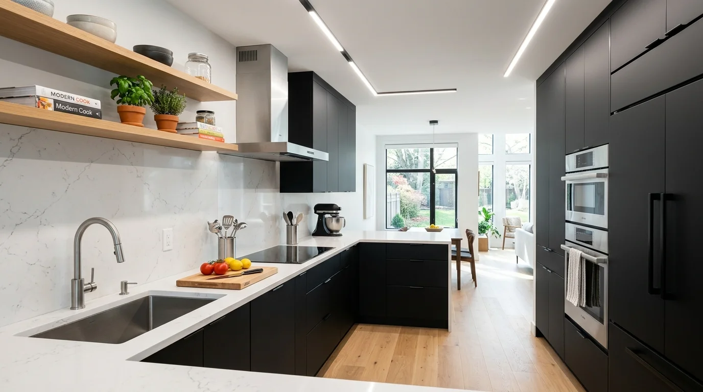 Sleek Modern Kitchen Design Ideas for a Contemporary Cookspace inspiration image 2