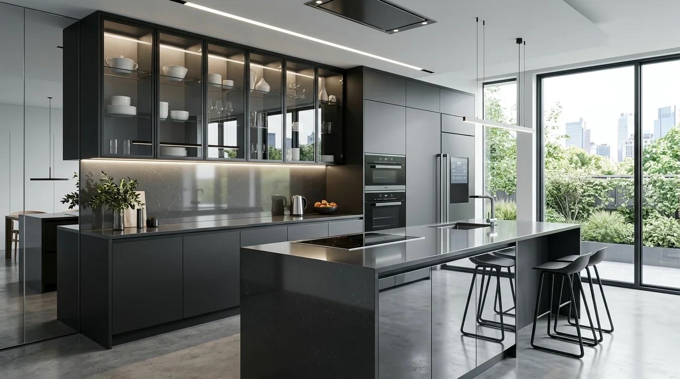 Sleek Modern Kitchen Design Ideas for a Contemporary Cookspace inspiration image 7