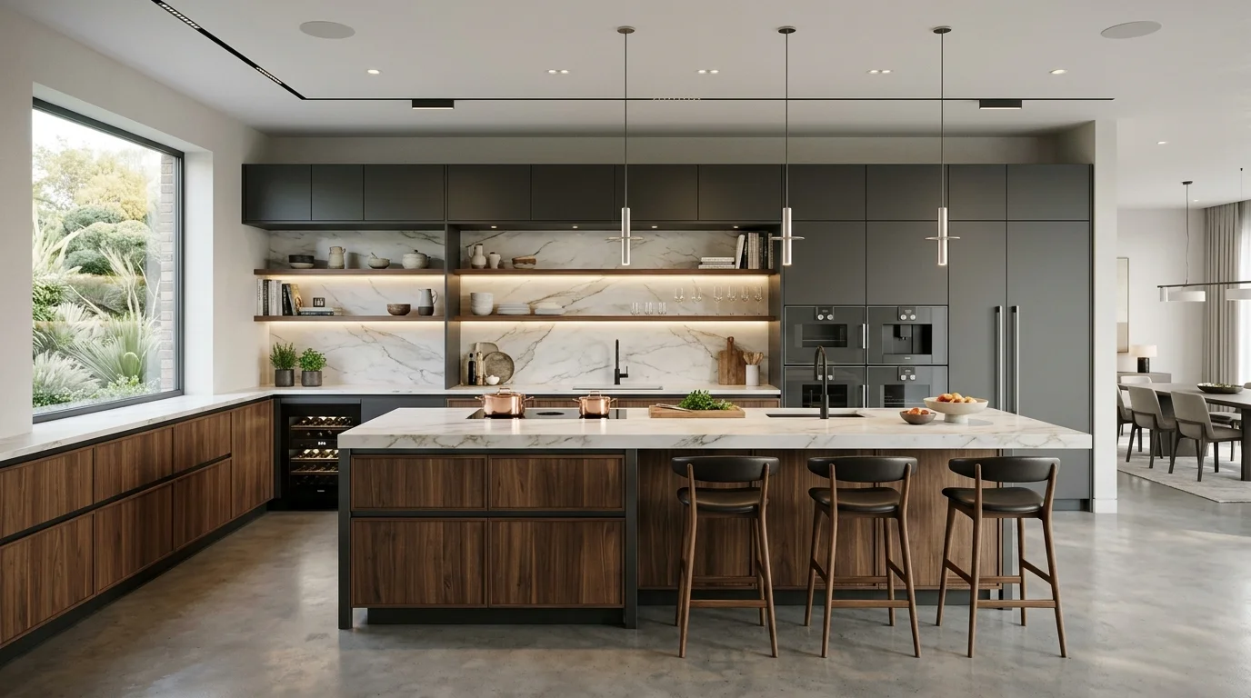 Sleek Modern Kitchen Design Ideas for a Contemporary Cookspace inspiration image 14