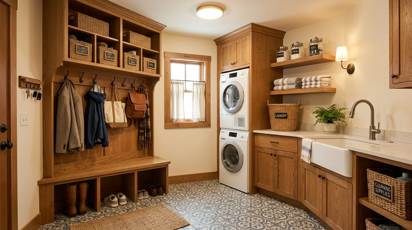 Smart Mudroom Laundry Room Ideas for a Functional Combo Space inspiration image 9