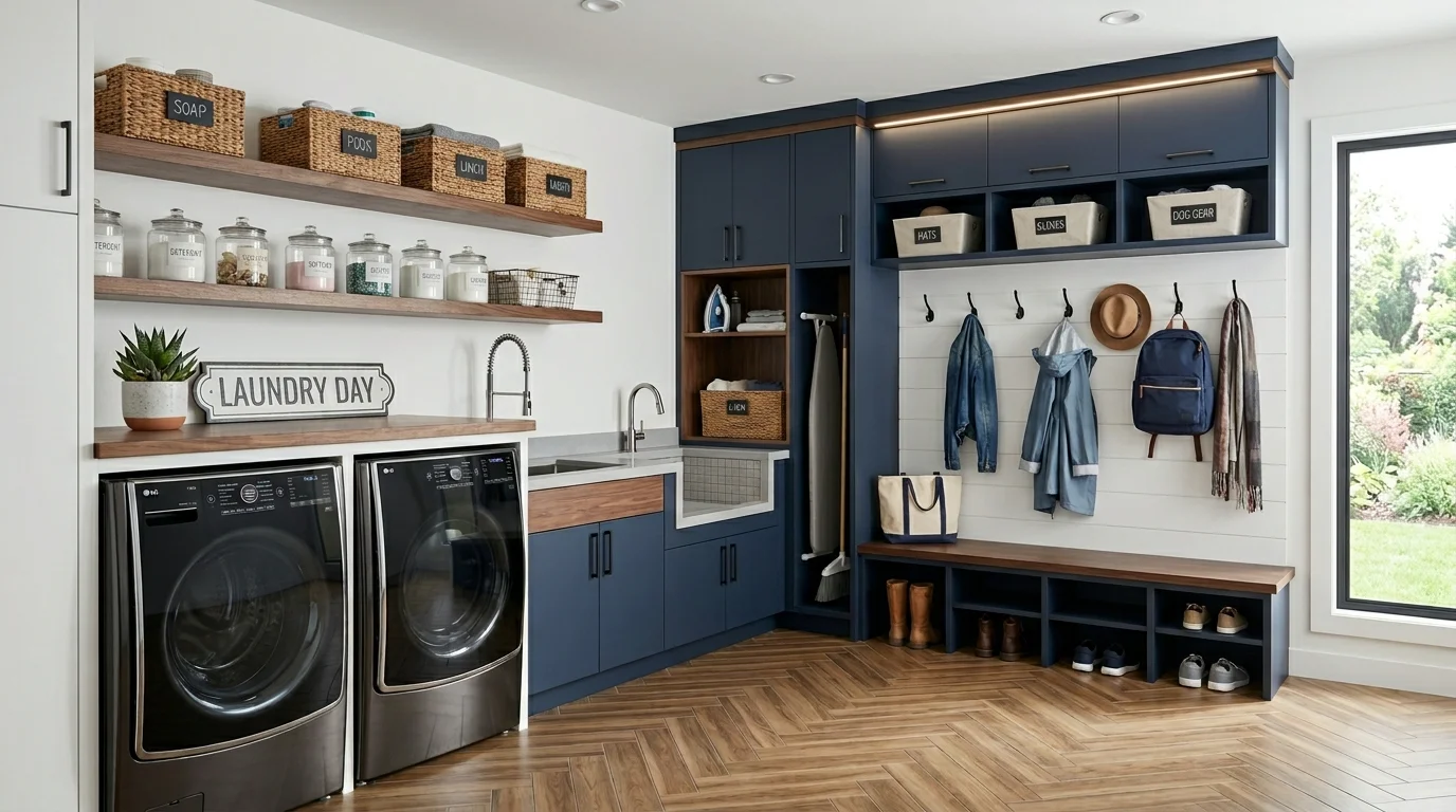 Smart Mudroom Laundry Room Ideas for a Functional Combo Space inspiration image 11