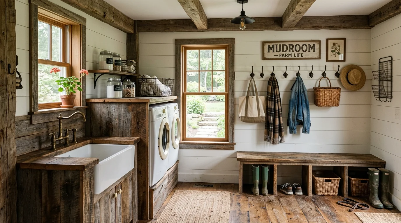Smart Mudroom Laundry Room Ideas for a Functional Combo Space inspiration image 12