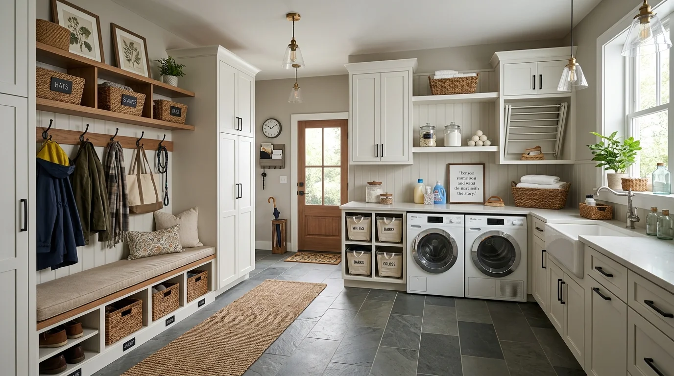 Smart Mudroom Laundry Room Ideas for a Functional Combo Space inspiration image 13