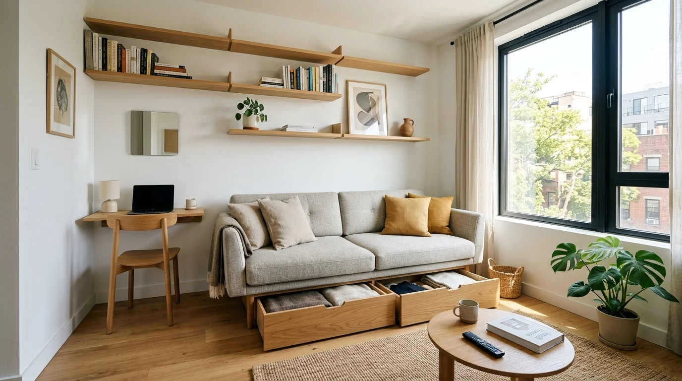 Smart Storage Ideas for Small Apartments to Maximize Space inspiration image 1