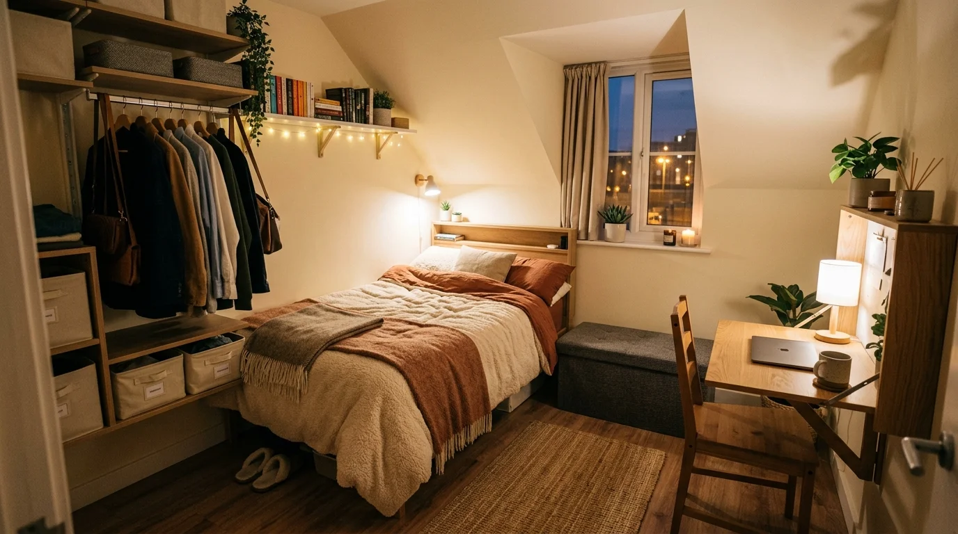 Space-Saving Small Bedroom Ideas for a Cozy Compact Retreat inspiration image 5