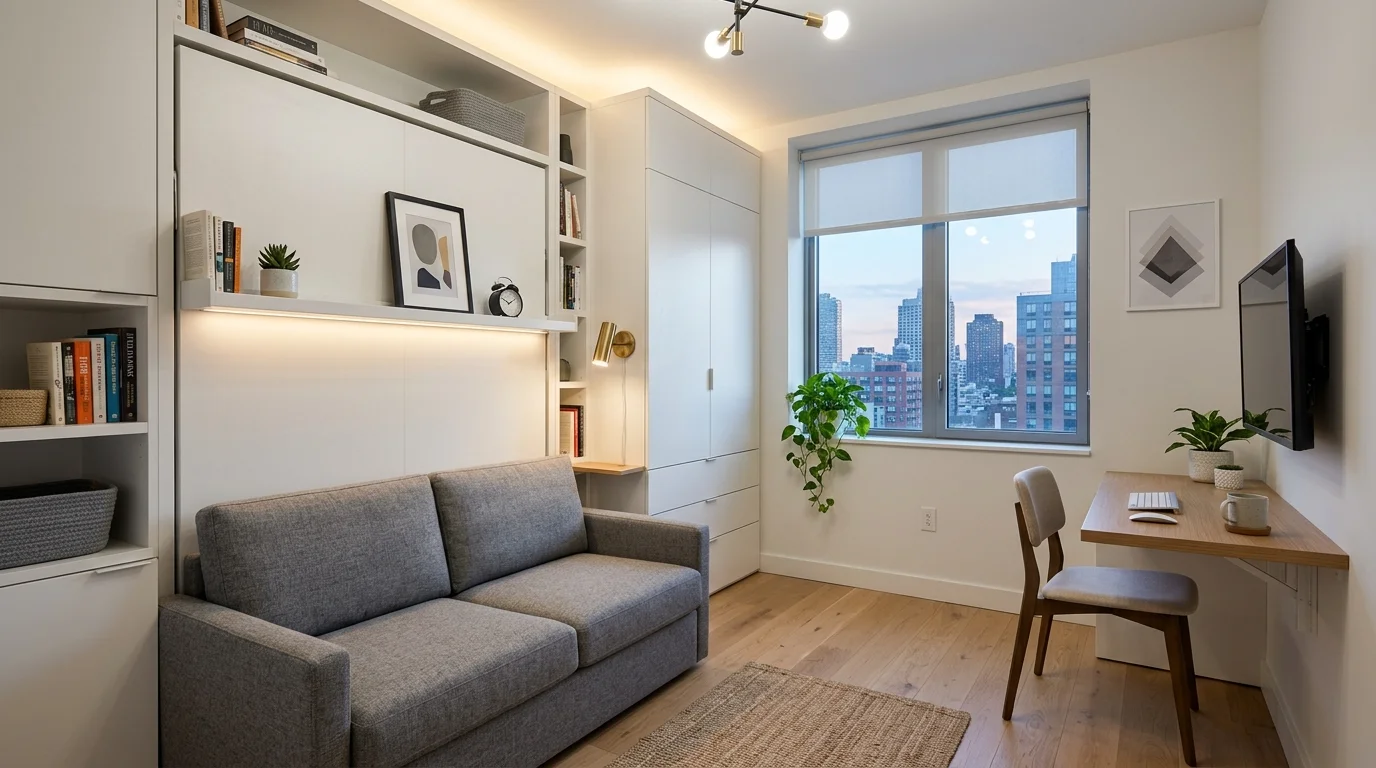 Space-Saving Small Bedroom Ideas for a Cozy Compact Retreat inspiration image 12