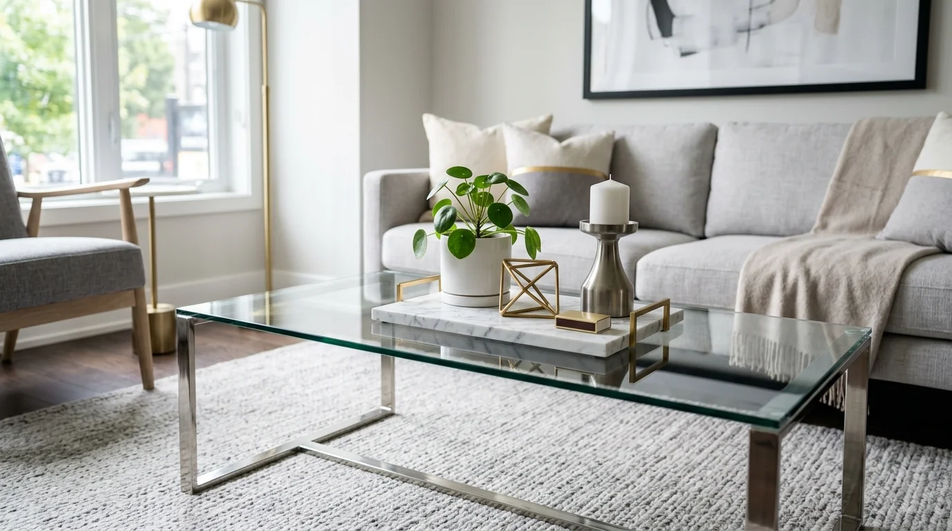 Stylish Coffee Table Decor Ideas for a Modern Living Room inspiration image 2