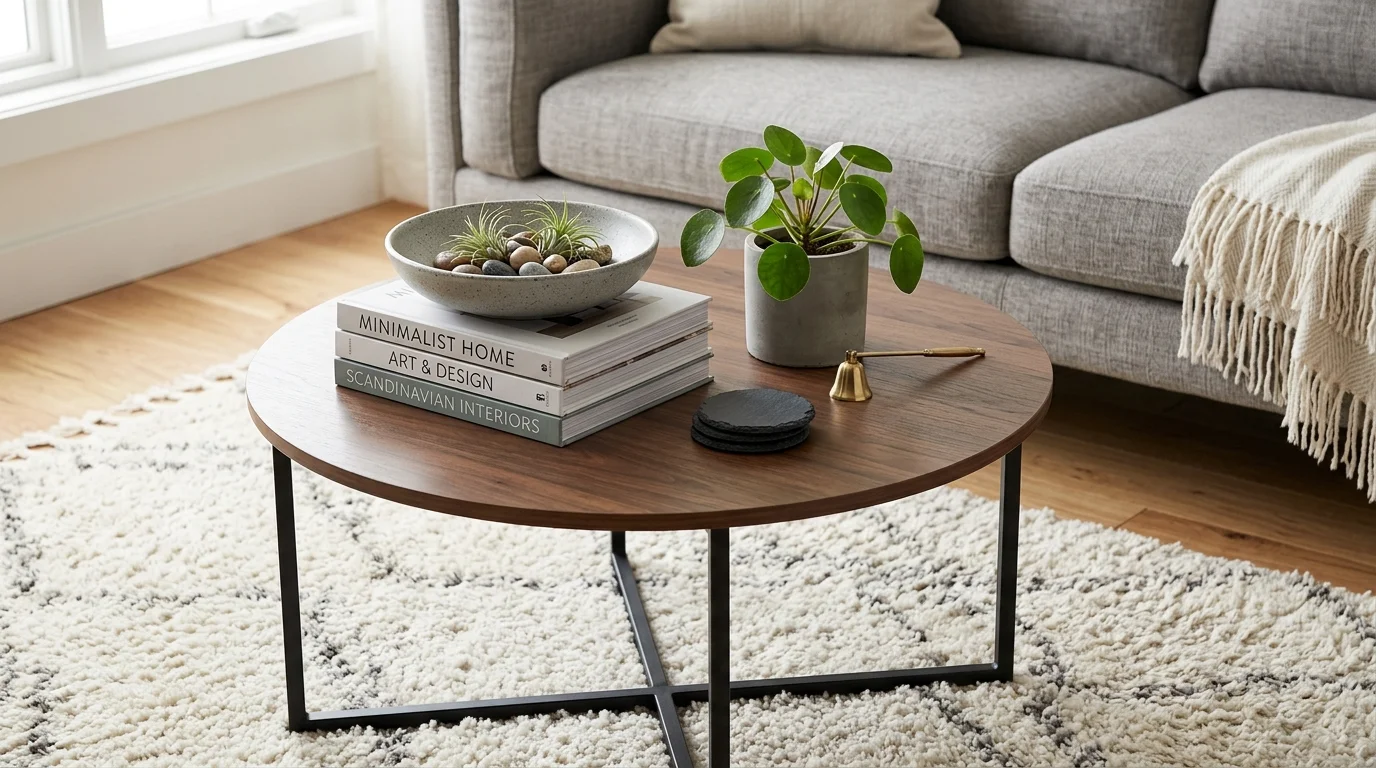 Stylish Coffee Table Decor Ideas for a Modern Living Room inspiration image 11