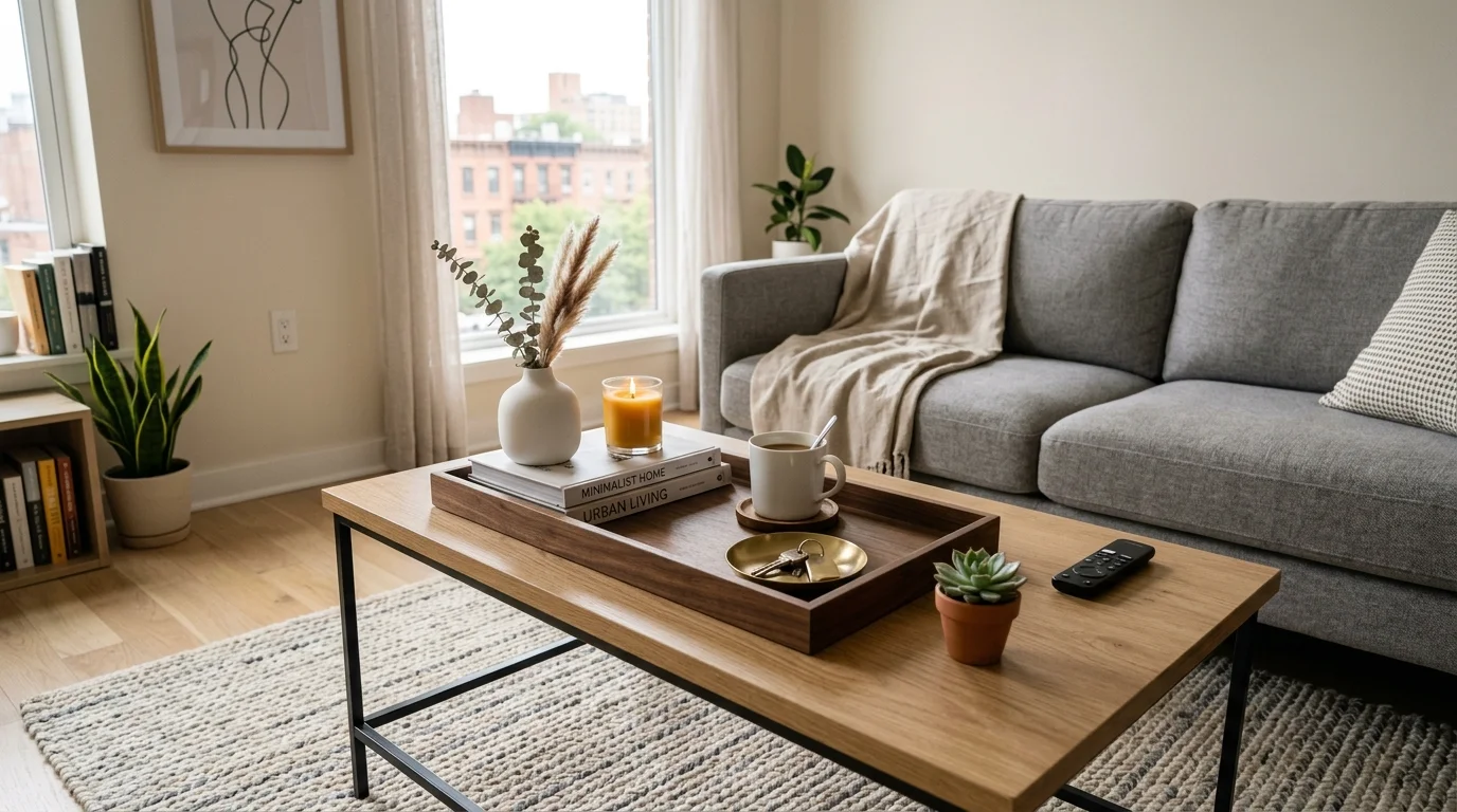 Stylish Coffee Table Decor Ideas for a Modern Living Room inspiration image 12