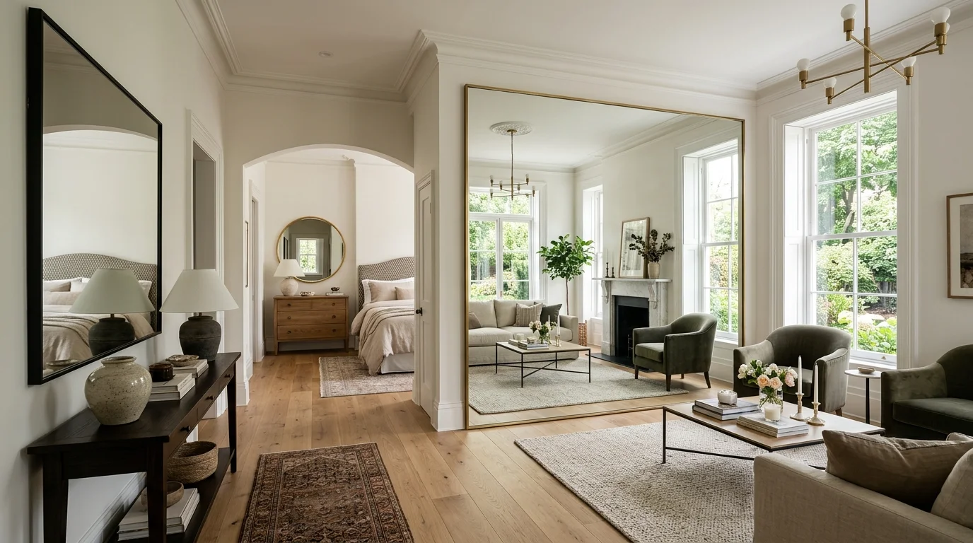 Stylish Mirror Decor Ideas to Enhance Light and Space inspiration image 13