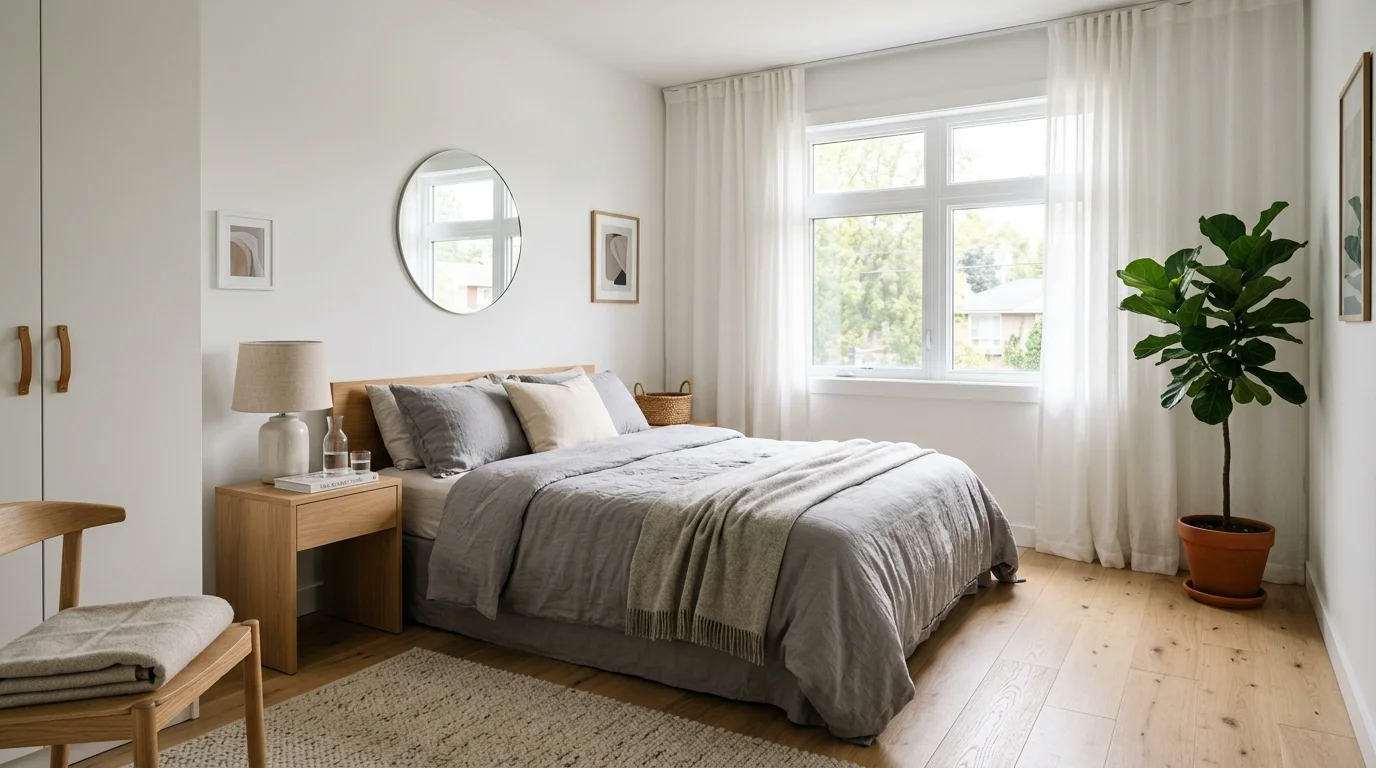 Stylish Scandinavian Bedroom Ideas for Simple Cozy Living inspiration image 1