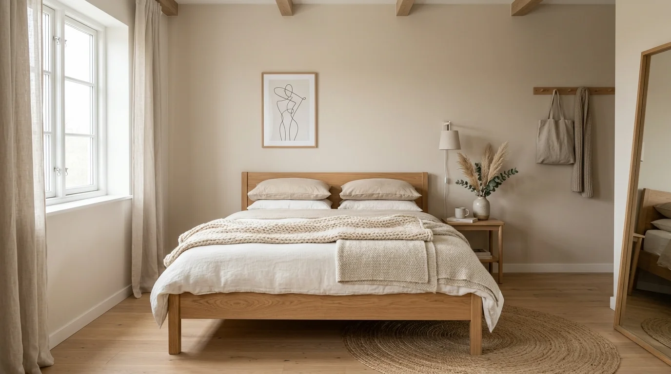 Stylish Scandinavian Bedroom Ideas for Simple Cozy Living inspiration image 2