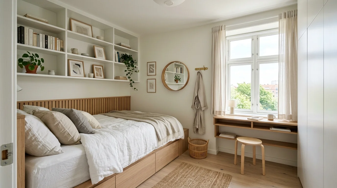 Stylish Scandinavian Bedroom Ideas for Simple Cozy Living inspiration image 5