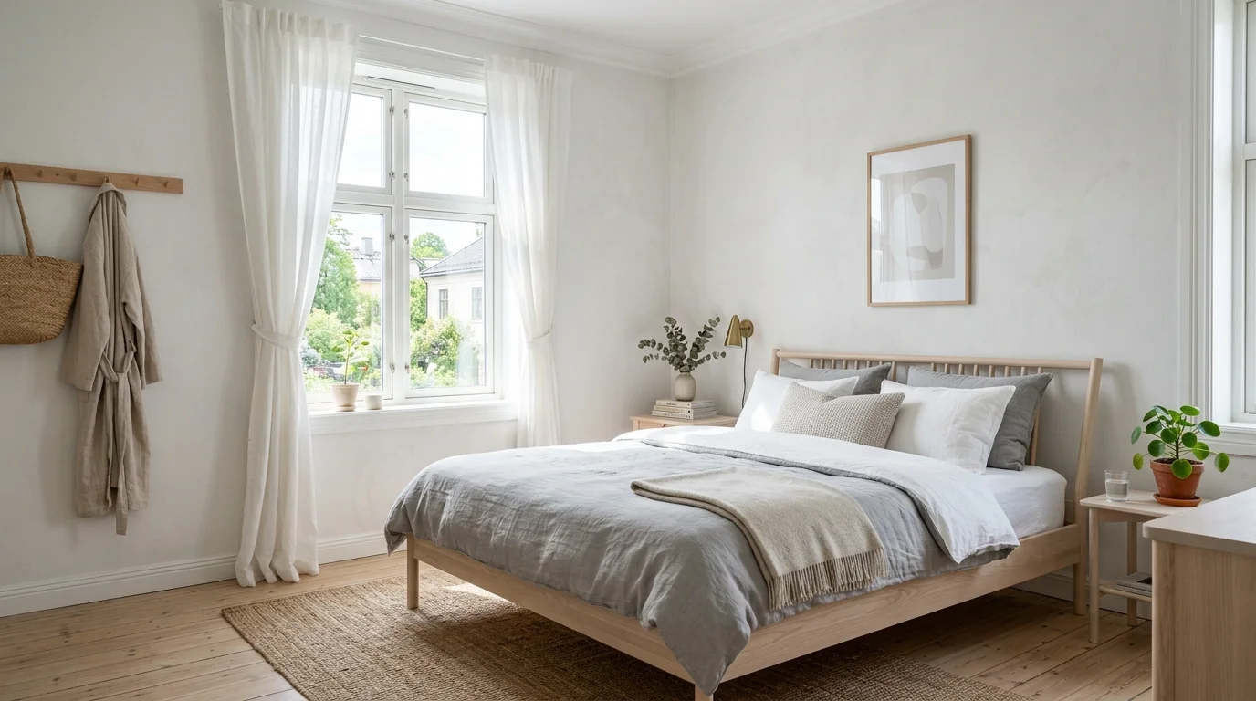 Stylish Scandinavian Bedroom Ideas for Simple Cozy Living inspiration image 11