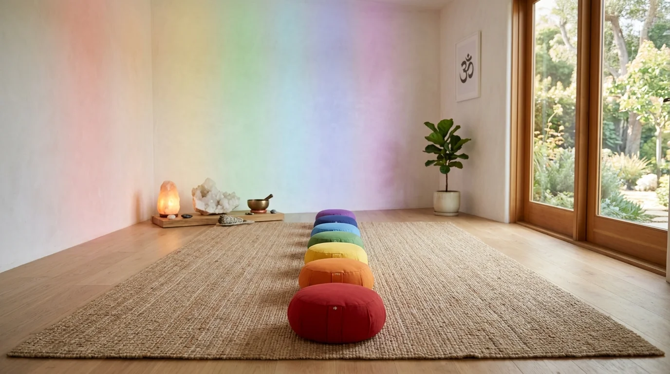 Vibrant Chakra Decor Ideas for Colorful Spiritual Home Styling inspiration image 2