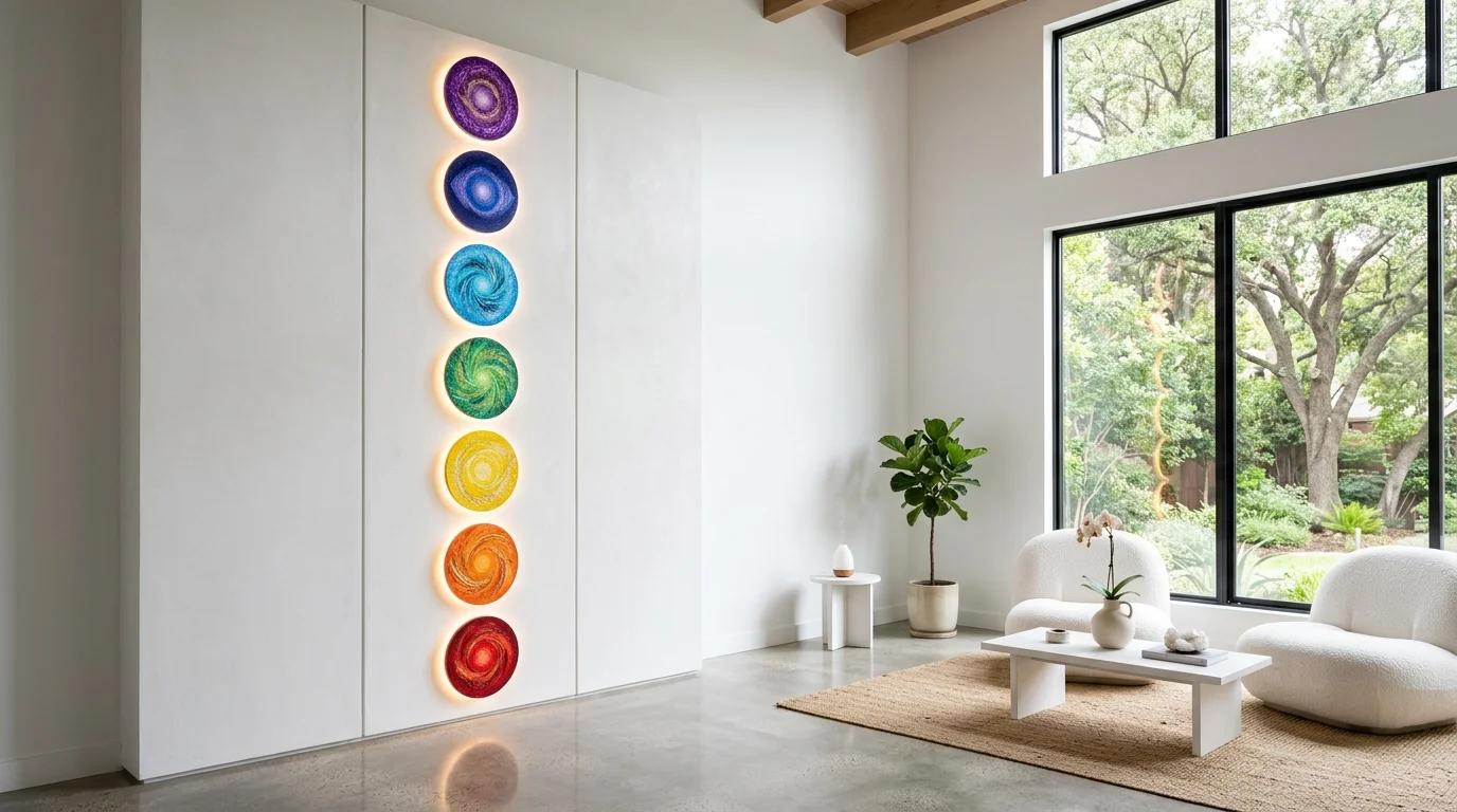 Vibrant Chakra Decor Ideas for Colorful Spiritual Home Styling inspiration image 3