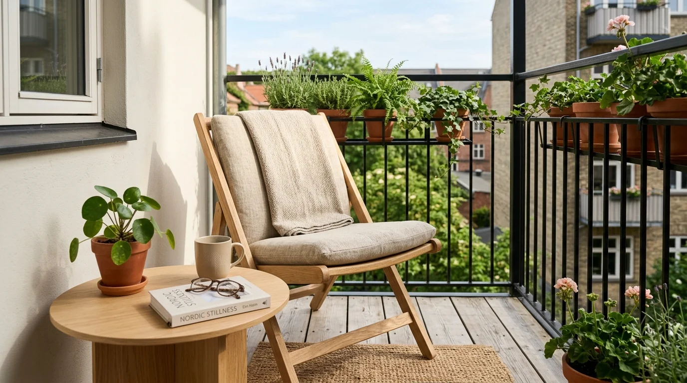 Warm Cozy Balcony Ideas for a Snug Outdoor Reading Nook inspiration image 4