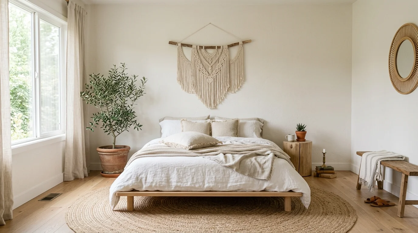 Warm Cozy Boho Bedroom Ideas for the Ultimate Relaxed Sanctuary inspiration image 5