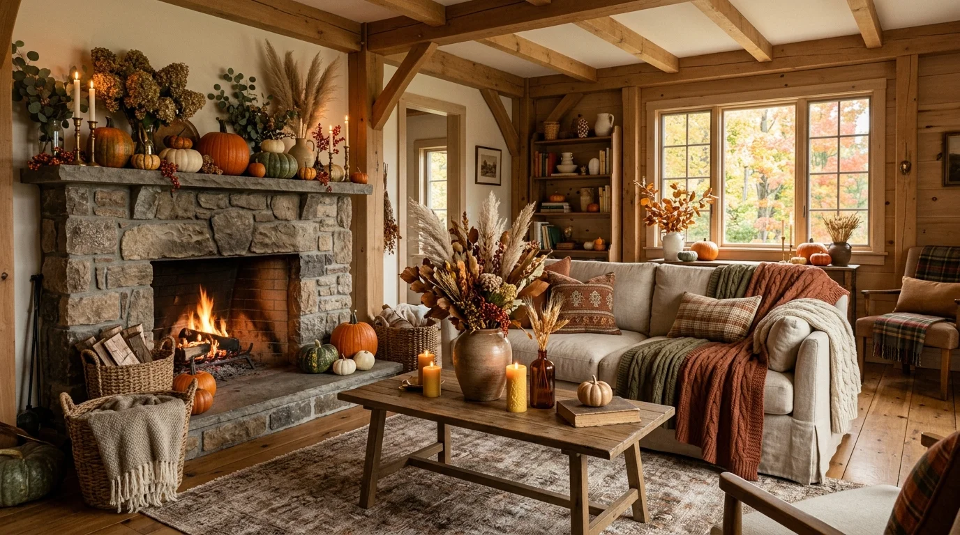 Warm Fall Decor Ideas for a Cozy Autumn Home Refresh inspiration image 14