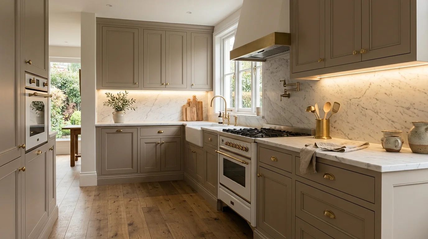 Warm Neutral Kitchen Ideas for a Timeless Calming Cookspace inspiration image 2