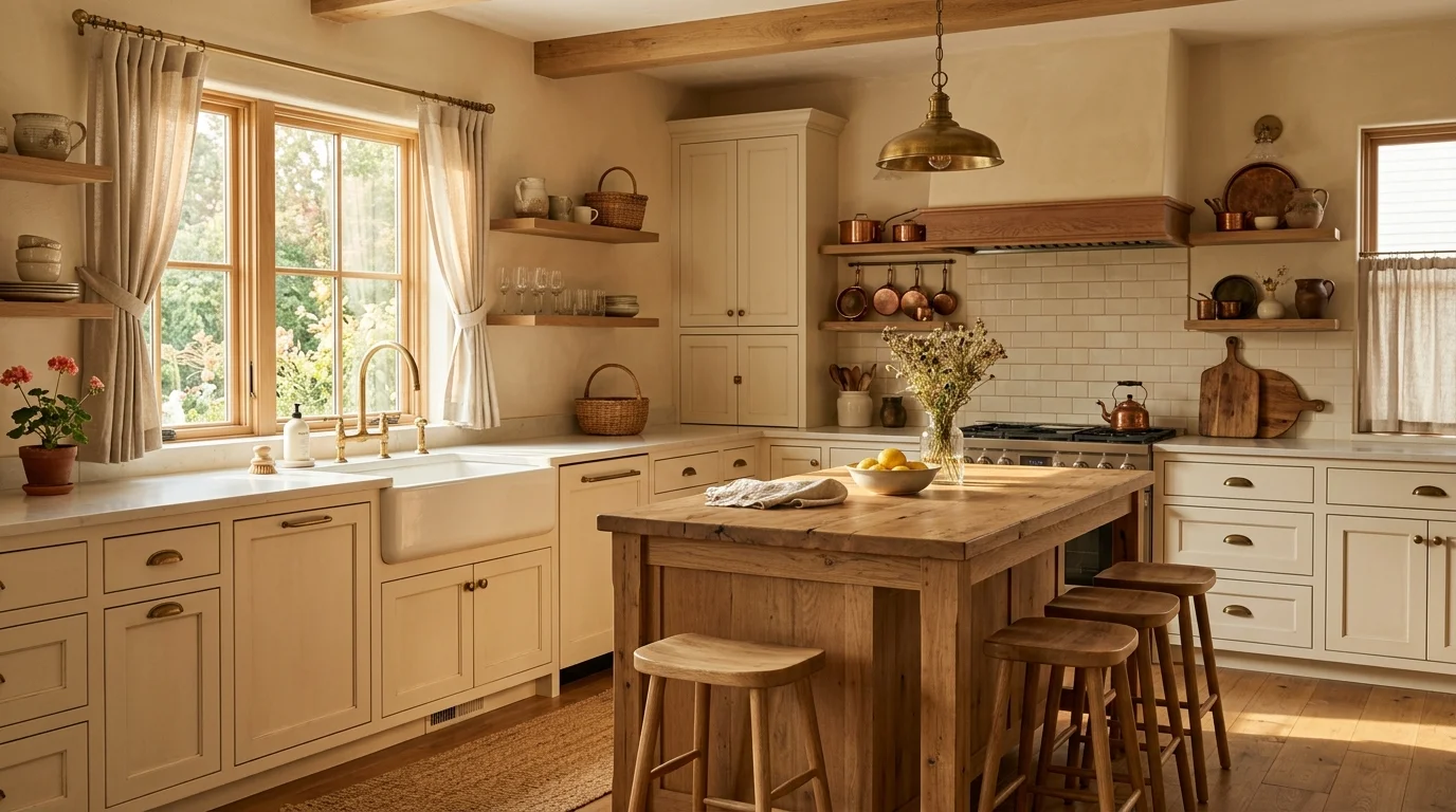 Warm Neutral Kitchen Ideas for a Timeless Calming Cookspace inspiration image 4