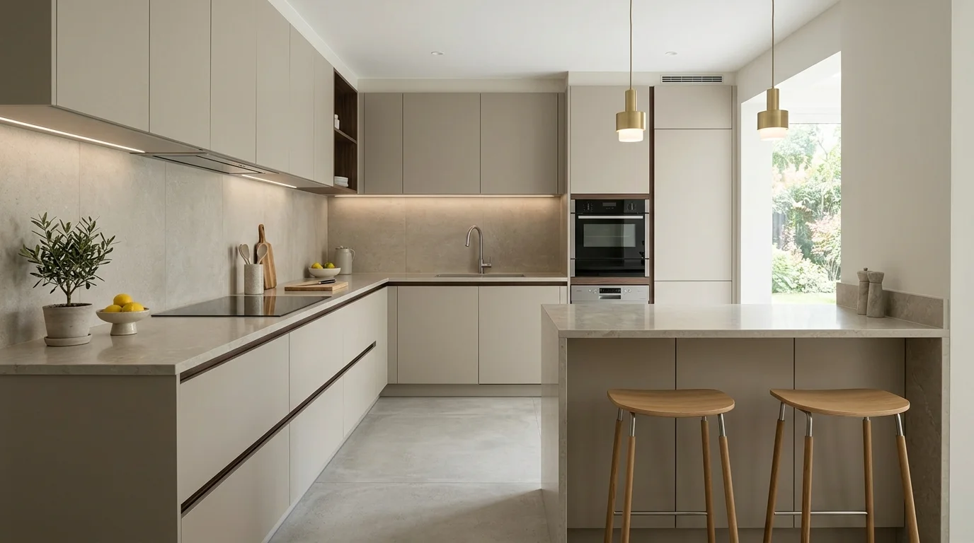 Warm Neutral Kitchen Ideas for a Timeless Calming Cookspace inspiration image 5