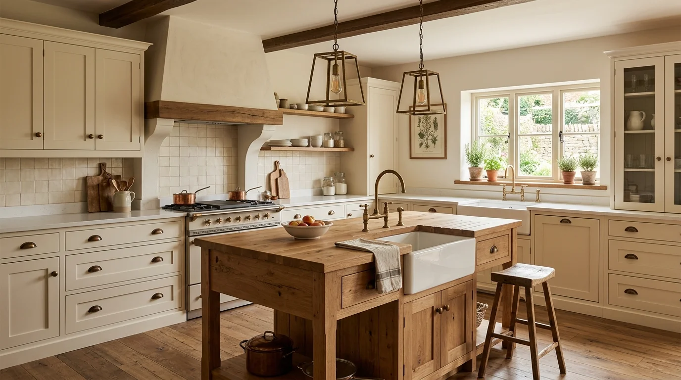 Warm Neutral Kitchen Ideas for a Timeless Calming Cookspace inspiration image 13