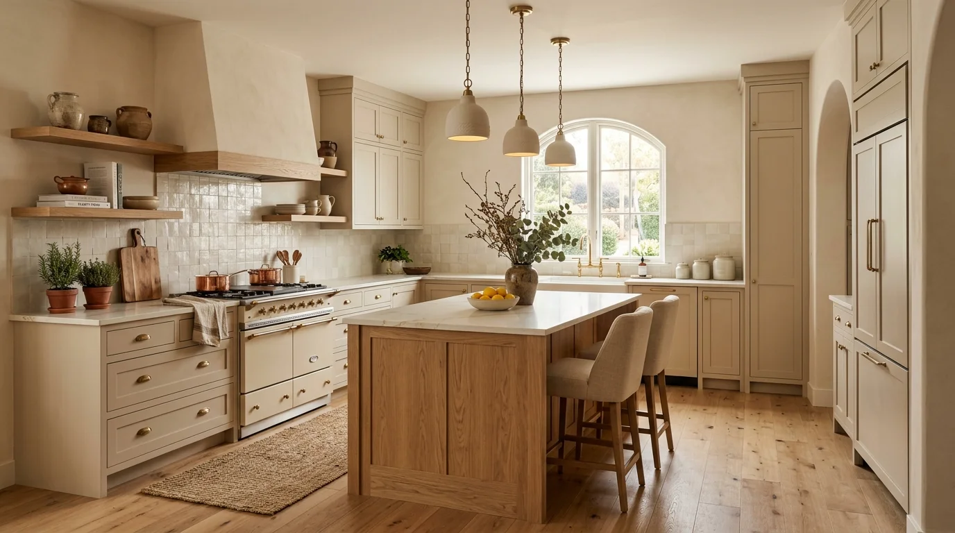 Warm Neutral Kitchen Ideas for a Timeless Calming Cookspace inspiration image 15