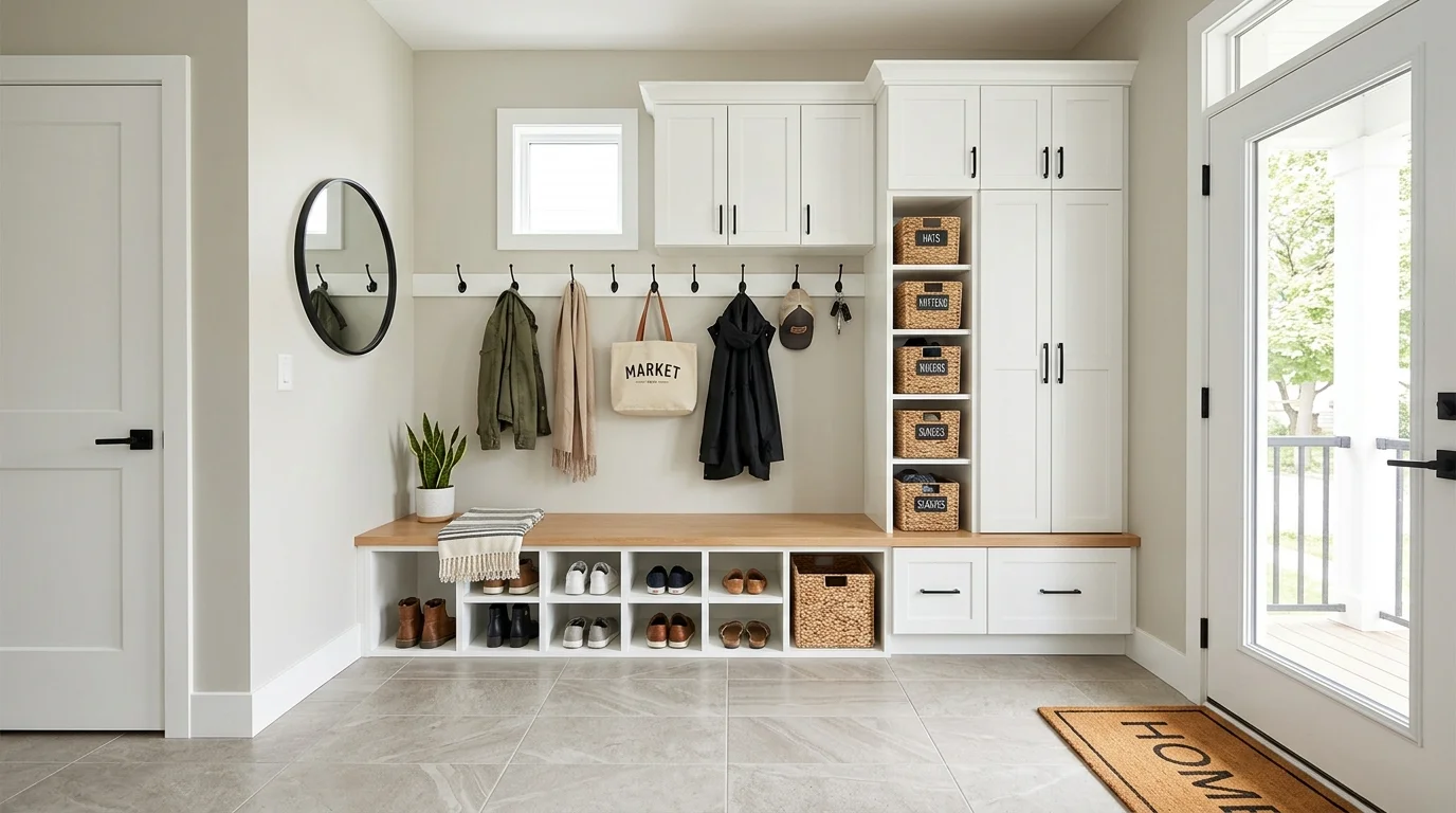 Welcoming Mudroom Ideas Entryway for an Organized First Impression inspiration image 2