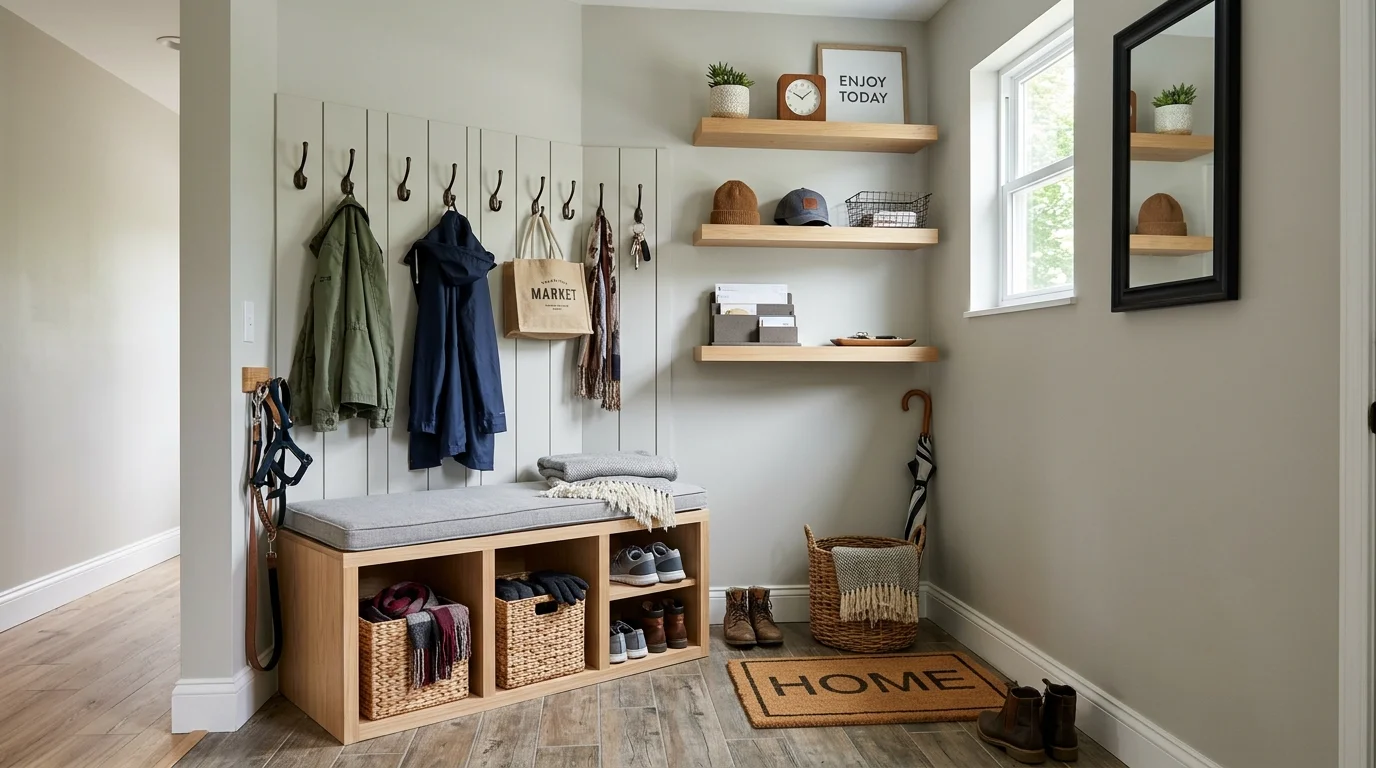 Welcoming Mudroom Ideas Entryway for an Organized First Impression inspiration image 5